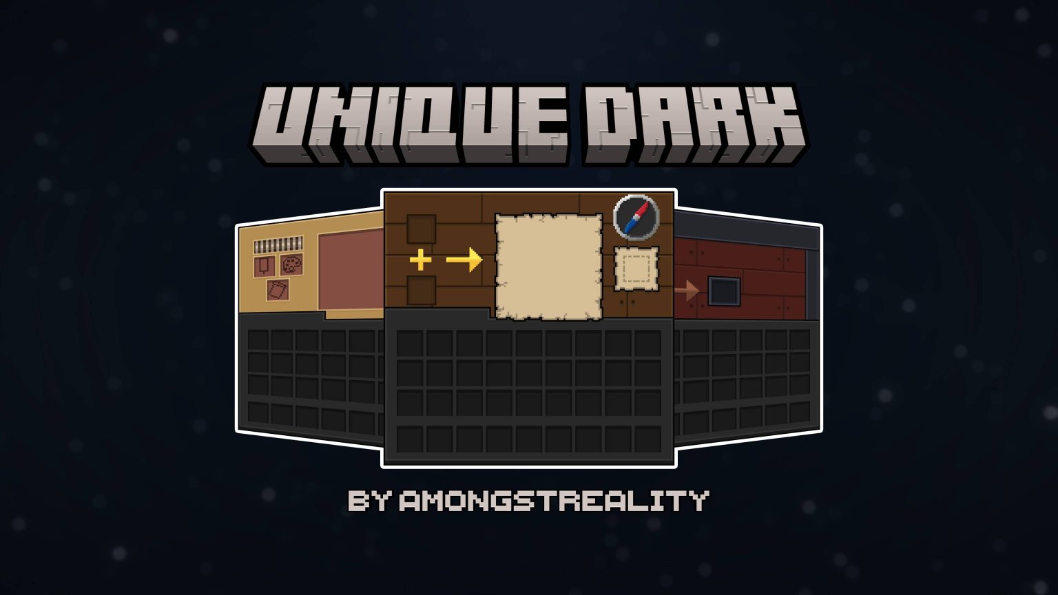 Unique Dark Resource Pack 1.21 / 1.20 - Minecraft Texture Packs